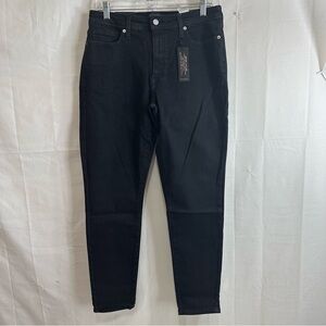 Banana Republic Womens Curvy Vintage Stretch Black Skinny Jean 30/10